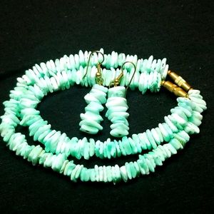 Bracelet-Anklet-Earrings set